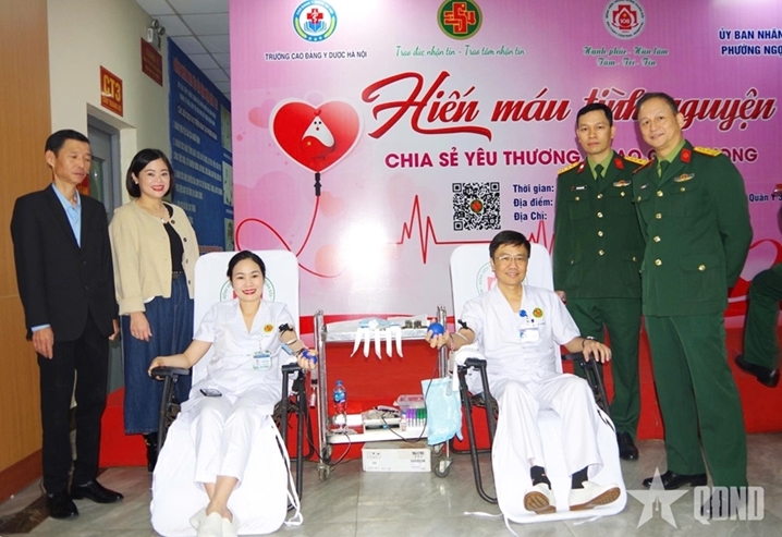 354军医院举行无偿献血活动